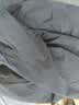 丨利郎丨男装纯色圆领长袖t恤男士春秋休闲时尚打底衫百搭抗皱纯棉卫衣 黑色 3XL /185（建议170-190斤） 实拍图