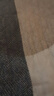 洁丽雅（Grace）家纺 绅士格子纯棉加厚吸汗大枕巾 两条装 兰 145g/条 80*50cm 实拍图
