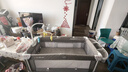 乐韵宝婴儿床拼接床多功能折叠婴儿床可移动宝宝床新生儿礼物哄娃神器 【增】尿布台+玩具架+蚊帐+摇杆 实拍图