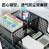 优必利文件置物架办公室桌面资料收纳架置物架金属网文件框书立办公用品书报架可放A4纸架 8907 实拍图