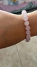 周大生紫水晶黄水晶手串玛瑙玉髓手串女款送女友生日礼物 粉水晶手串-【霞色8mm】 实拍图