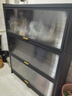 七序厨房置物架落地多层防尘收纳柜家用微波炉烤箱储物柜碗柜餐边柜 【特厚】二门三层长50宽32高80 实拍图