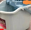 塑料拖把桶带提手家用一拖净免手洗甩干脱水墩布桶拖布带轮墩布桶 蓝色018地拖桶17L*加厚耐用 实拍图