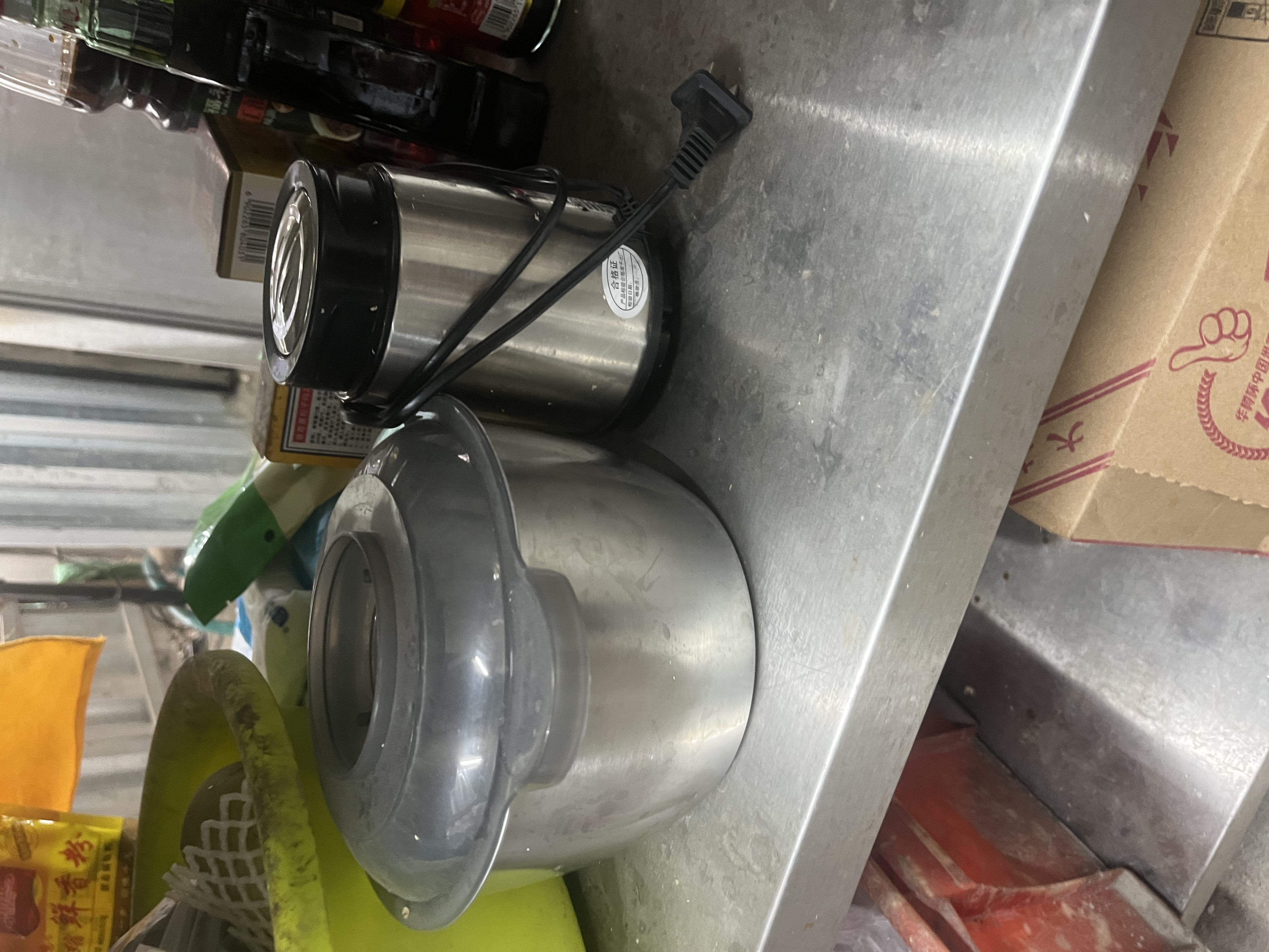 WEILI/威力绞肉机家用电动多功能料理机小型全自动绞肉菜绞辣椒商用料理机搅拌机辅食机 不锈钢杯+（1套刀） 2L 实拍图