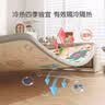 婴儿爬行垫宝宝爬爬垫EPE无毒无甲醛整张双面客厅家用儿童地垫 【150×150cm】｜三只精灵®识字卡版 双面随机图案-防潮隔凉【厚1.5CM】 实拍图