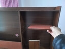 佳家林电脑桌带书架柜一体省空间家用卧室小户型书桌台式学生学习桌子 【升级书架】胡桃色120cm 实拍图