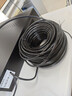 绿联六类纯铜网线 CAT6类千兆网络高速监控连接线 电脑宽带8芯双绞线 POE供电成品跳线黑色50米25018 实拍图