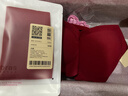 ubras无尺码红色内衣套装V领浪花礼盒送礼生日礼物文胸内裤套装 常规版 实拍图