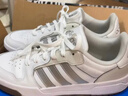 adidas ENTRAP美式校园风运动少年感复古篮球风板鞋男女阿迪达斯   白色/暗银金属/树脂黄   37 晒单实拍图