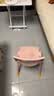 好尔塑料凳子加厚板凳可叠摞靠背椅宝宝餐椅塑料椅子家用小凳子粉26cm 实拍图