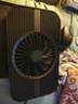 动力火车（PowerTrain）魔盒Z-X3路由器散热底座MINI主机风扇支架大风量黑色架子 USB供电接口 液压轴14CM风压扇11片扇叶 实拍图