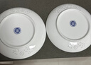 景德故事景德镇玲珑瓷盘子家用6英寸浅盘凉菜碟点心盘陶瓷餐具盘子6只套装 实拍图