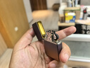 ZIPPO打火机之宝防风煤油 无界焕色-时光漫步 生日礼物送男友 单机礼盒 实拍图
