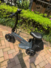 tomofree电动车折叠三轮车小型亲子便携电瓶车接送孩子老人代步买菜助力车 【灰色】前驱标配版-40公里 实拍图