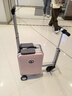 爱尔威（Airwheel）电动行李箱可骑行智能拉杆登机箱可坐可代步20英寸 SL豪华版一粉 实拍图