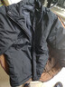 啄木鸟冲锋衣男棉衣男士外套秋冬季棉服男防风防水加绒加厚羽袄绒服男 黑色 2XL (建议140-160斤) 实拍图