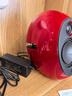 漫步者（EDIFIER）e25HD 桌面蓝牙音箱 精致HIFI高保真2.0音响 家居艺术音响 朝霞红 实拍图