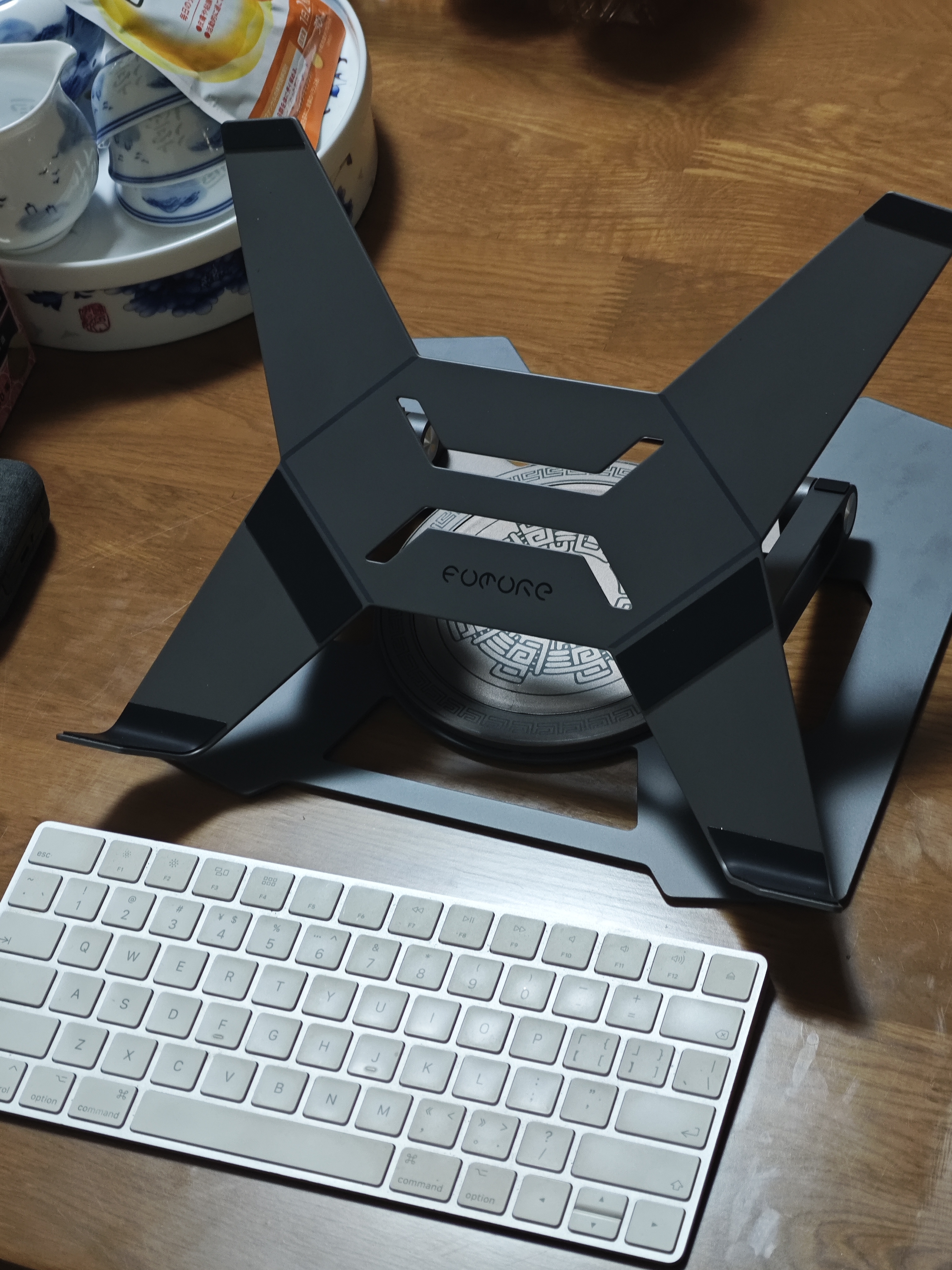 未来系风暴龙王联名 FZ5电竞游戏电脑笔记本支架 平板支架360°旋转无极升降折叠桌面增高苹果联想拯救者 实拍图
