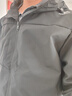 美津浓户外梭织风衣男士单层防风连帽外套男 黑色【春秋款】 XL  实拍图