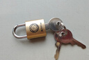 梅花（BLOSSOM）雅圆铜挂锁20MM 抽屉锁箱包锁 宿舍柜门锁BC9020 实拍图