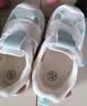 婧麒（JOYNCLEON）婴儿凉鞋宝宝学步鞋软底防滑网面单鞋透气男女宝网鞋婴儿机能鞋 兰月白 18 码(内长13cm脚长12.5cm) 实拍图