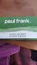 大嘴猴（paul frank）100%纯棉袜子女士中筒袜秋冬舒适款10A抗菌防臭袜新疆棉运动袜 实拍图