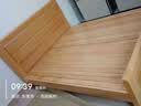 祥居全榉木床榉木实木床全实木床双人床1.8米x2米北欧简约主卧大床 单床（健康环保水性清漆涂装） 【顶配】1.8*2米+4.3CM榉木床边+榉木龙骨+榉木床板 实拍图