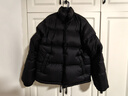 网易严选25新品90鸭绒超蓬羽绒服休闲面包服石墨烯保暖轻量抗菌防泼水 25秋冬立领-静谧黑 M 实拍图