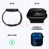 Apple/苹果 Watch Series 10 智能手表GPS款46毫米玫瑰金色铝金属表壳淡桃粉色运动型表带S/M MX293CH/B 实拍图