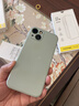 品胜 适用苹果12手机壳iphone12柔性液态保护套全包防摔12软壳直边手机壳 蓝色 实拍图