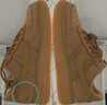 耐克NIKE男空军一号AF1 运动鞋CJ9179-200小麦色45 实拍图