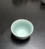 祥业 汝瓷开片可养汝窑茶杯茶具套装功夫品茗杯普洱品杯汝瓷主人单杯 菊花茶杯 实拍图