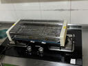 奥克斯（AUX）电烤炉电烧烤炉烤肉锅电烤盘双层大容量无烟不粘多功能烤串烤肉一体机室内户外家用可拆洗 大号-双烤网+烤盘+4手碟（5分钟50串） 2层 实拍图