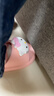 猪爸爸儿童拖鞋女童夏季2025新款室内防滑6-12岁三丽鸥宝宝亲子拖鞋粉19 实拍图