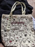 HelloKitty帆布包大容量通勤包包手提包时尚背包 米色KT【带飘带】 实拍图