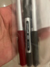 uni三菱 uni-ball EYE2黑1红中性笔高颜值0.5mm签字笔商务直液式学生水笔水性笔套装 UB-150 3支 实拍图