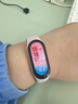 适用小米手环10/9/8/7液态硅胶腕带NFC运动手表带三四五六七八九代智能时尚高级替换透气表链 雾霾蓝 适用：小米手环【5/6/7/NFC通用】 实拍图