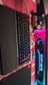 ROG夜魔Extreme 机械键盘 无线/三模电竞游戏键盘 75配列 热插拔客制化 全彩OLED 8K回报率NX冰暴灰轴 实拍图