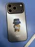 梦想可嘉适用苹果17pro手机壳 iphone17pro保护套镜头全包防摔超薄磨砂时尚创意个性小熊男女款 石墨灰 实拍图