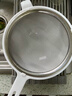 随灿中药过滤网药渣滤网茶叶面粉糖粉超细宝宝铺食过滤网熬煎药过滤器 大号双耳【304过滤网】【15cm】 实拍图