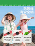 Kocotreekk树儿童防晒帽防紫外线宝宝遮阳帽夏季男童女童太阳帽沙滩大帽檐 实拍图