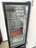 澳柯玛（AUCMA）展示柜冷藏保鲜柜单门立式饮料柜商用冰箱冷柜啤酒柜超市冰柜冷饮陈列柜大容量 229升丨风冷除霜丨1级能效 229SNEH黑色 实拍图