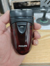 飞利浦（PHILIPS）剃须刀电动男士旋转式刮胡须刀 经典便携PQ系列 实用生日礼物送男友送父亲 电池款 实拍图