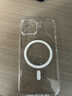 倍思 适用苹果14手机壳磁吸充电 iPhone14保护套高端Magsafe磁吸壳超薄气囊防摔手机壳男女款 透明 实拍图