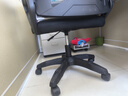 锦汐 电脑椅家用办公椅子靠背人体工学椅学习转椅老板座椅游戏电竞椅 【二代升级款】黑框黑网+乳胶 实拍图