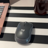罗技（Logitech）M186鼠标（同M185外观） 无线鼠标 办公鼠标 对称鼠标 黑色灰边 带无线2.4G接收器 实拍图