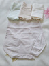 猫人A类零染棉加长裆女士内裤女全纯棉高腰收腹10A抗菌大码三角裤 实拍图
