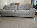全友家居 云朵沙发客厅小户型现代简约家用奶油风猫抓绒布艺直排沙发 实拍图