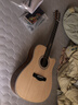 BROOK 布洛克v12吉他单板民谣吉他面单木吉他初学者乐器 41英寸原木色缺角V12N-DCM 实拍图