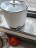 美的宿舍电煮锅不锈钢小型1-2人锅多功能一锅多用泡面锅小型迷你电煮锅小电锅1-2人便携式煮面锅电火锅 1.7L 【304内胆 0涂层】XZE1611 实拍图
